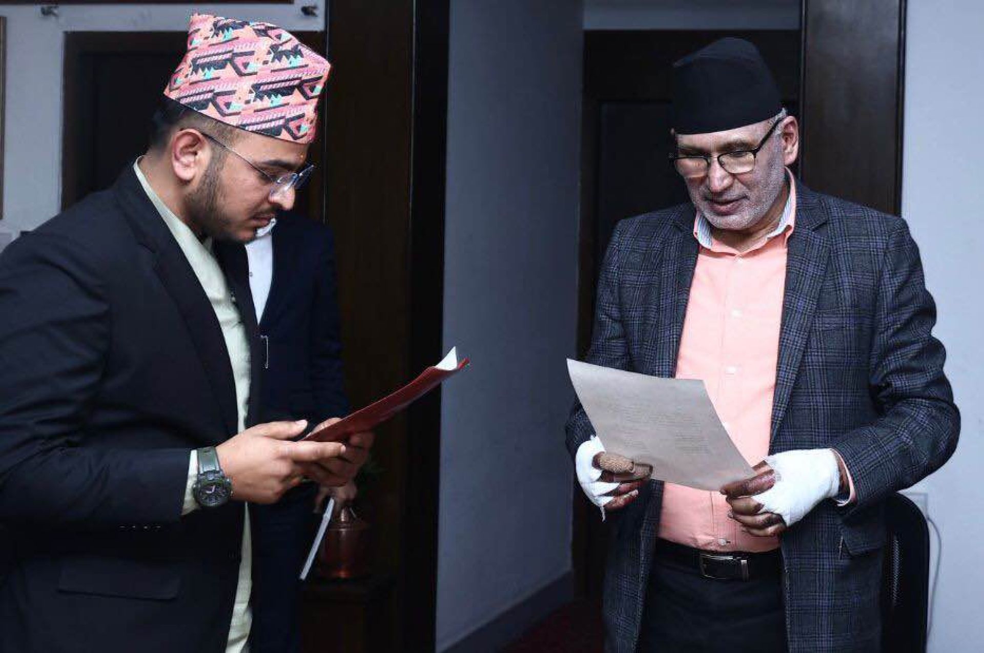 बीमा प्राधिकरणका नवनियुक्त ओझाद्वारा सपथ ग्रहण